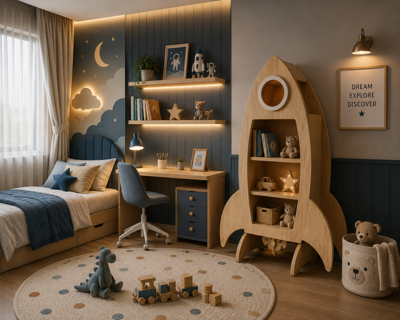 Rocket Kids Bookshelf