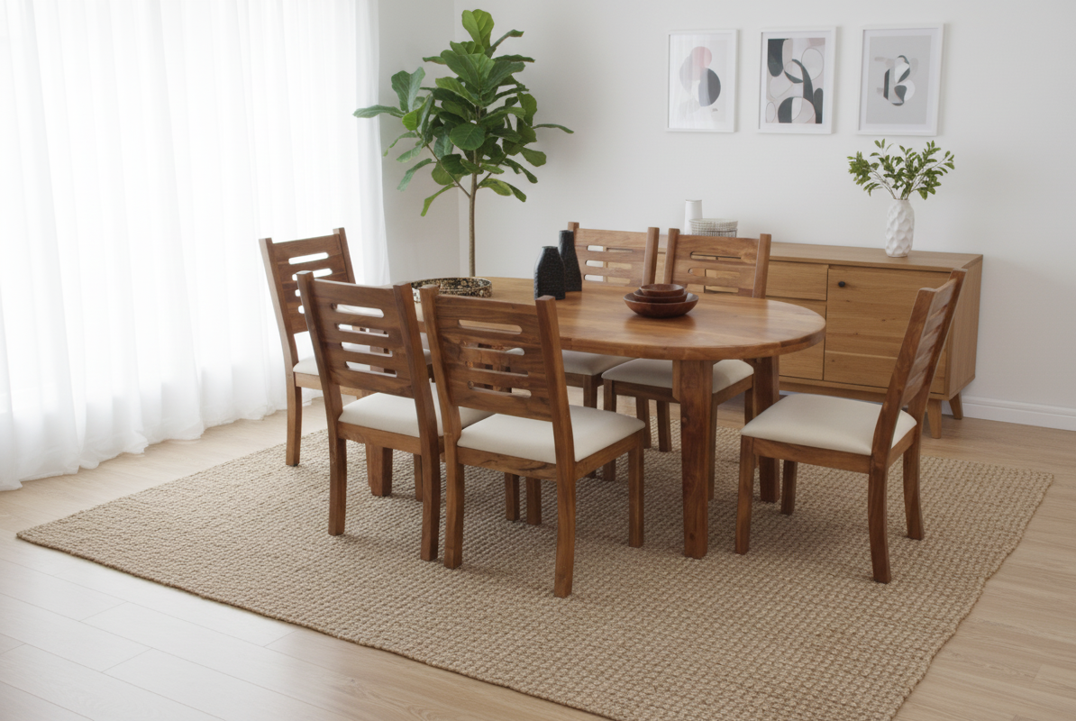 Tornato 6 Seater Dining Table 2