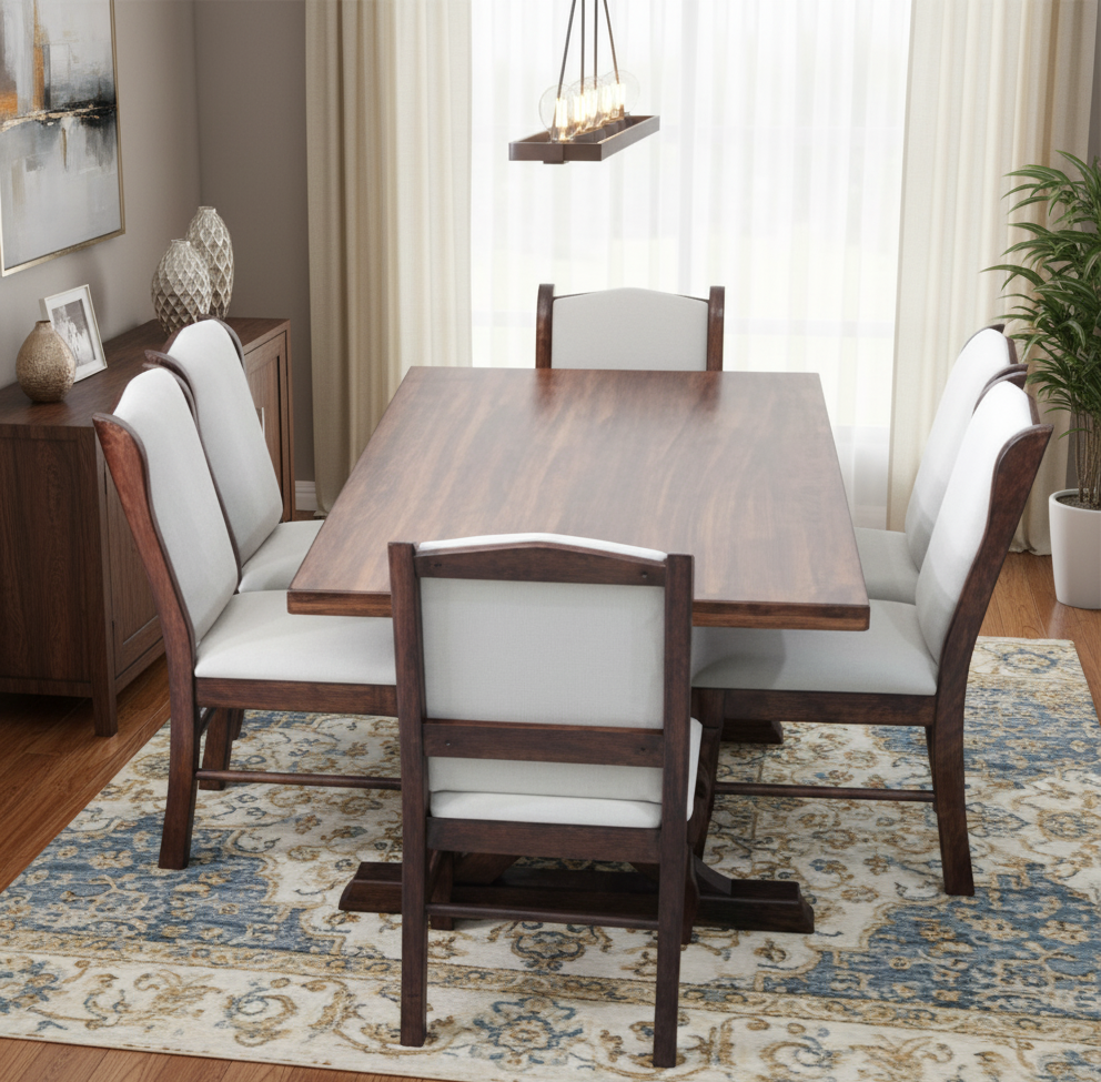 Modern Design 6 Seater Dining Table