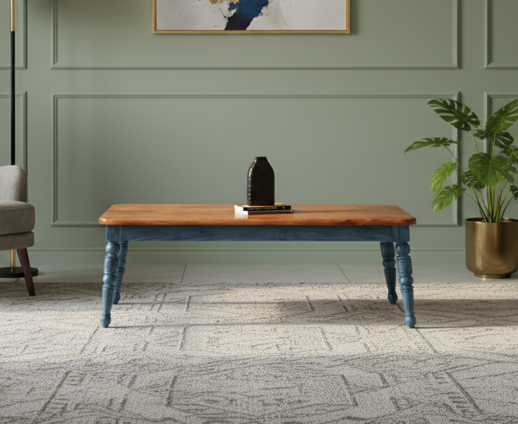 American Style Solid Wood Center Table