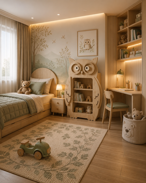Owl Kids Bookshelf