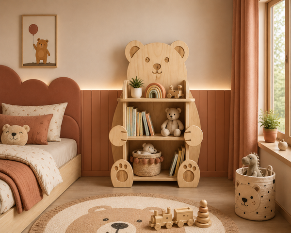 Bear Kids Bookshelf