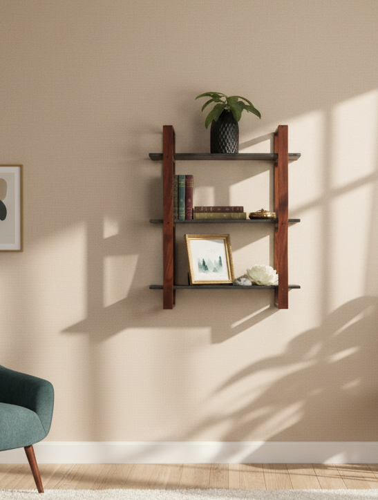 Floating Wall Shelves 3-Tier Display