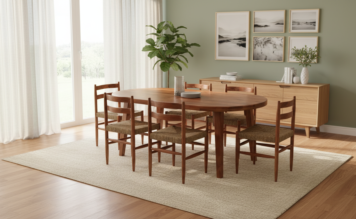 Tornato 6 Seater Dining Table