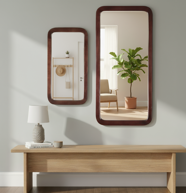 Brown-Edged Mirror (L)