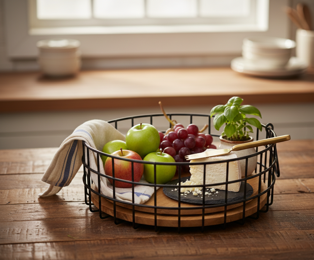 Round Storage Basket