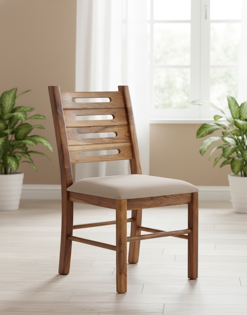 Vishwa Wooden Dining Chair