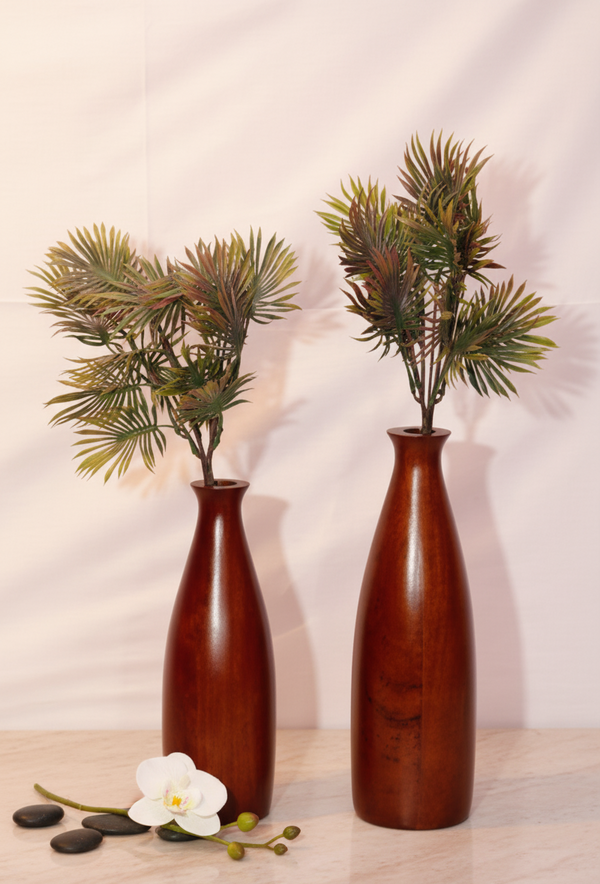 Set Of 2 Camellia Vase