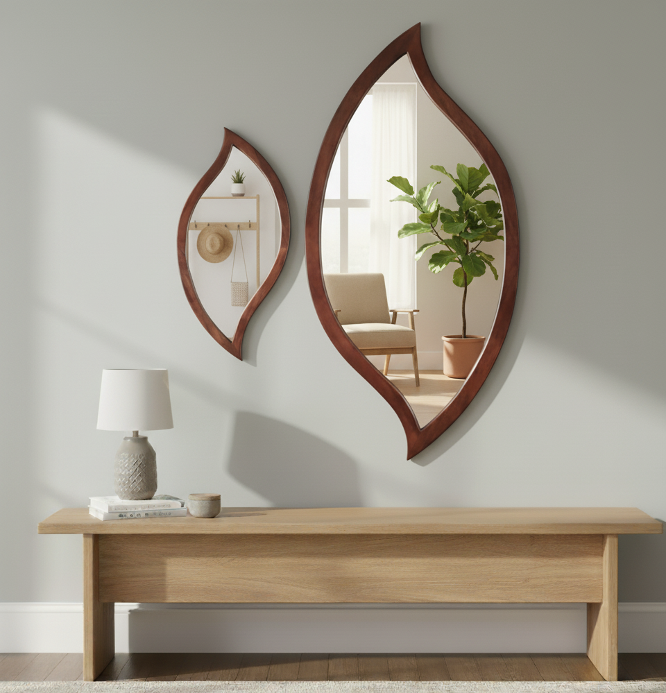 Designer Curved Mirror (L)