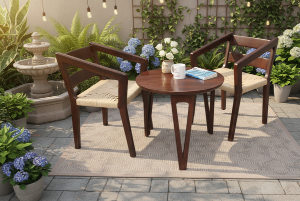 Unique Coffee Table with Chairs