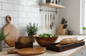 Wooden Kitchenware Set of 5
