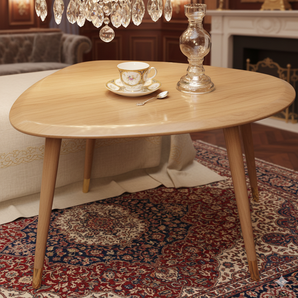 Elegant Oval Coffee Table