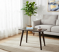 Solid Wood Modern Side Coffee Table (S)