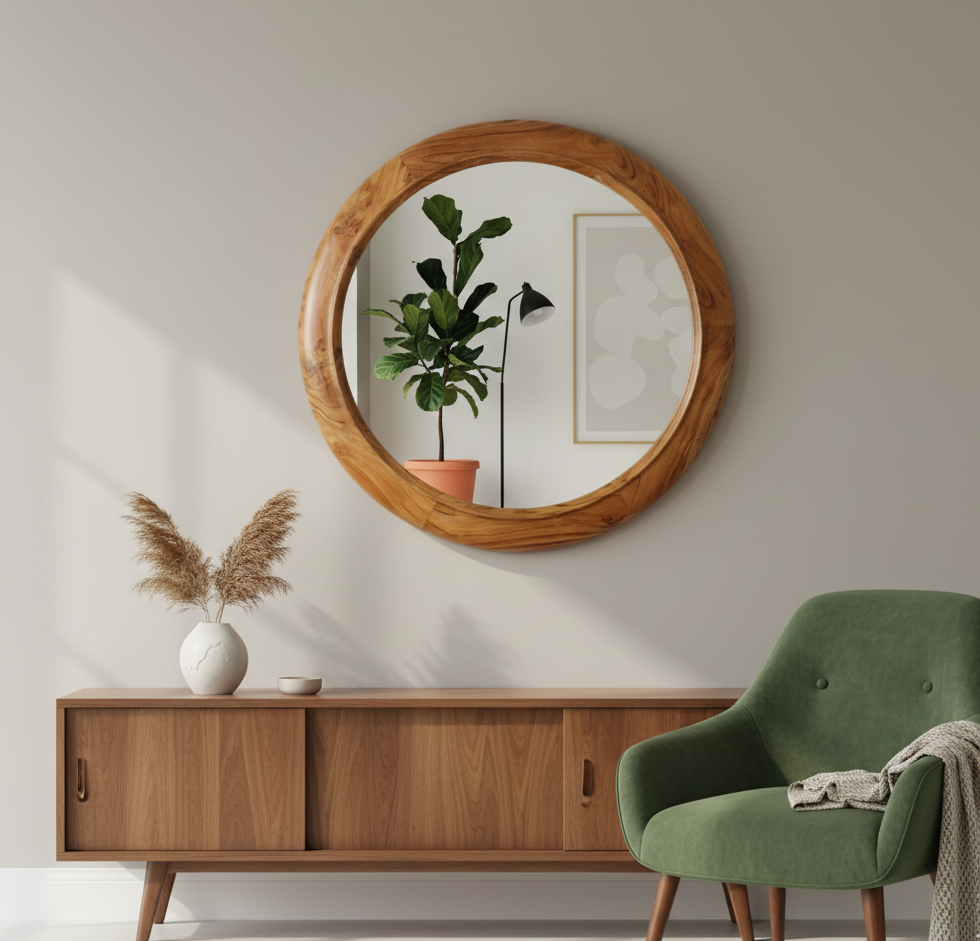 Round Elegant Mirror (L)