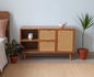 Rattan And Wood Sideboard | Wooden Cabinet