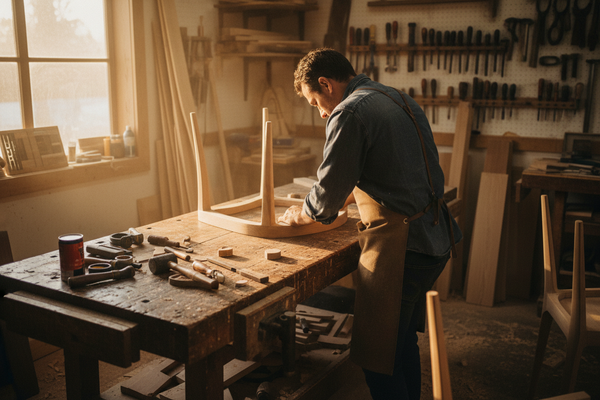 craftsman from behind not front