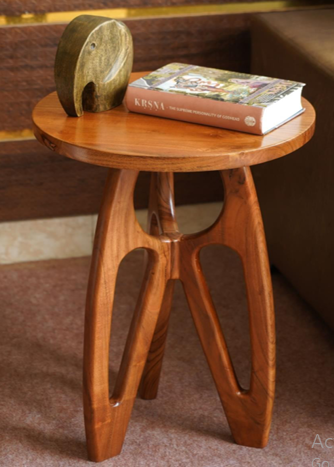 Unique Natural Side Table